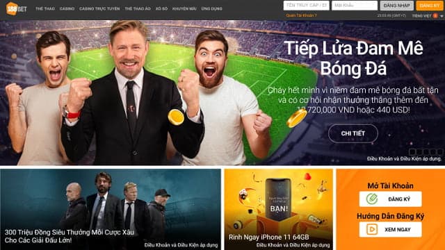 Nhà cái 188Bet Betting88