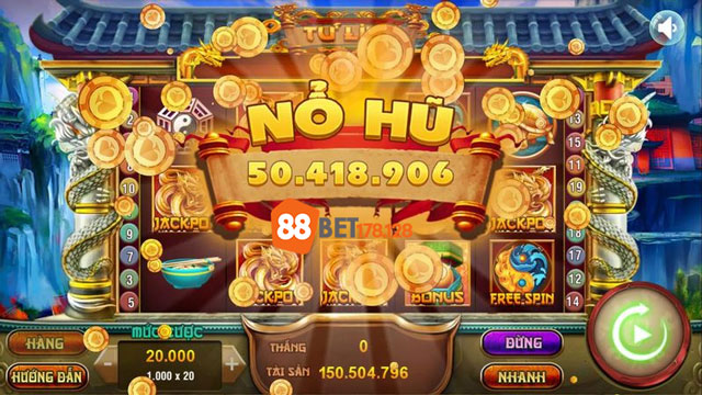 Các nút trong slot game