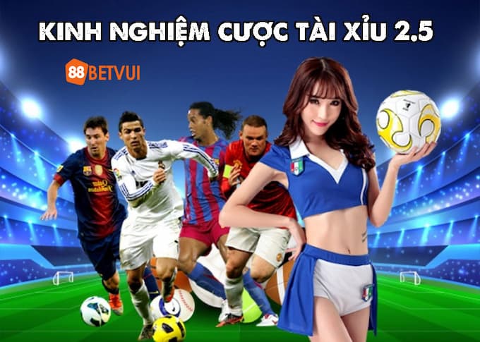 Mẹo cược tài xỉu hai trái rưỡi